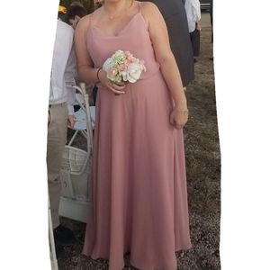 Blush Bridesmaid Dress